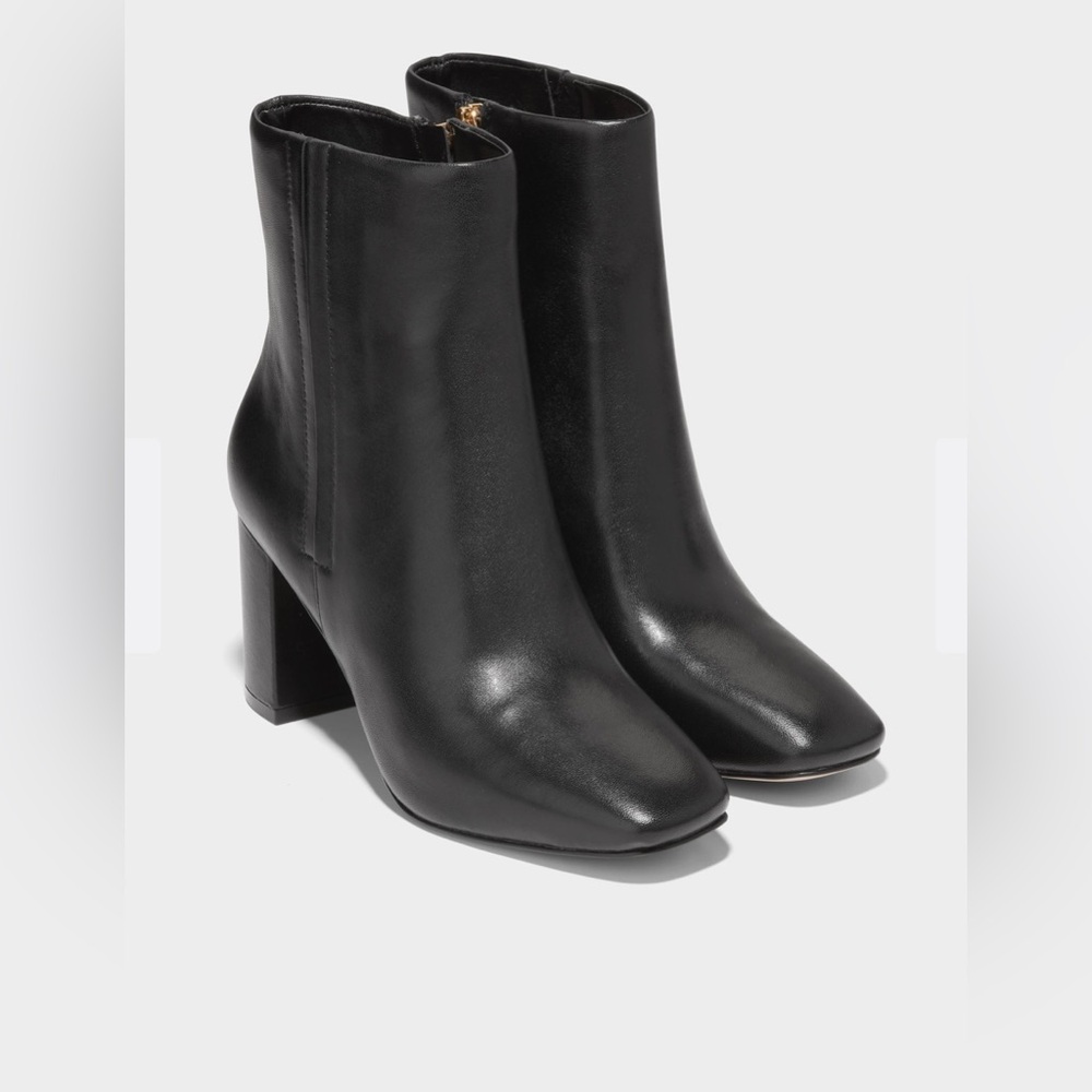 New Cole Haan Chrystie Square Toe Bootie